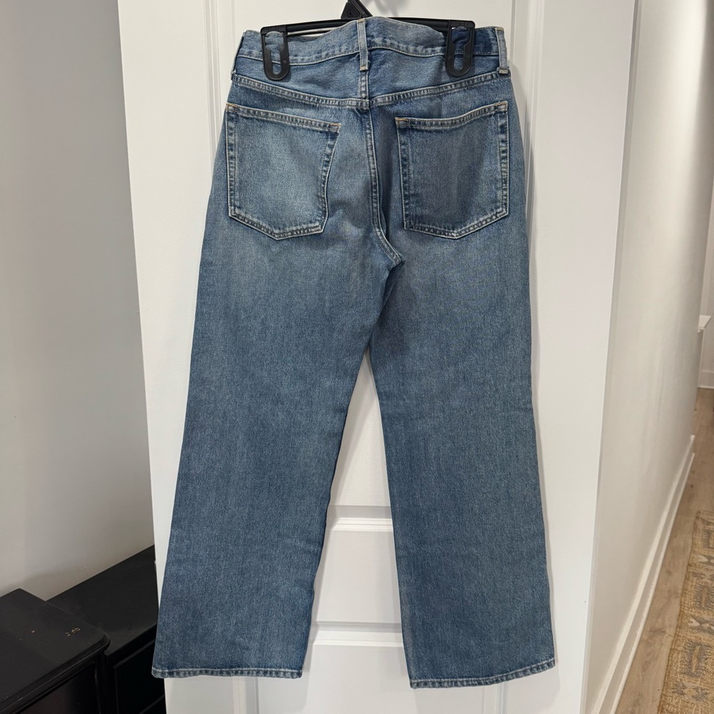 Etica Blue Flare & Wide Leg Jeans - Picture 3 of 5